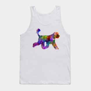 Portuguese Water Dog in watercolor Tank Top